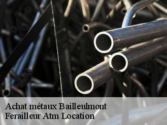 Achat métaux  bailleulmont-62123 Ferailleur Atm Location